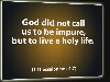Sermon Illustration Video Preview for: The Holiness of God's People
