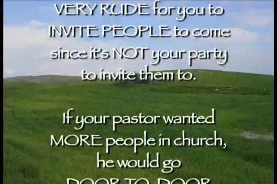 Inviting People To Church Moving Pictures Sermonspice