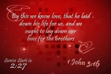 God Created Love Countdown