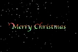 Merry Christmas Snow