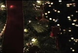 Candles, Bells, Trees, and Nativity Background