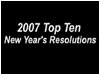 Sermon Illustration Video Preview for: 2007 Top Ten New Year's Resolutions